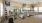 a gym with exercise equipment