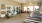 a gym with exercise equipment