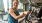 a person working out in a gym